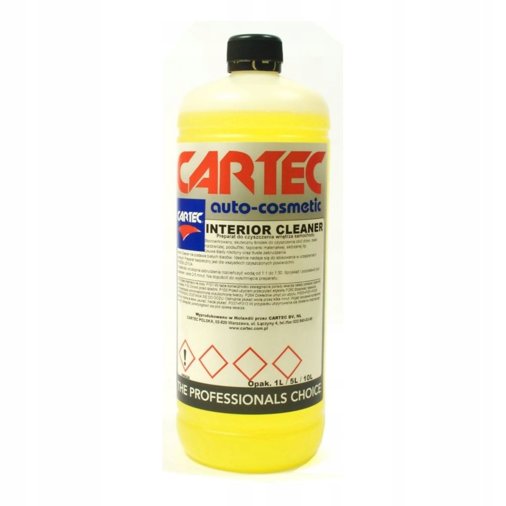 CARTEC INTERIOR CLEANER PŁYN CZYSZCZĄCY 1l