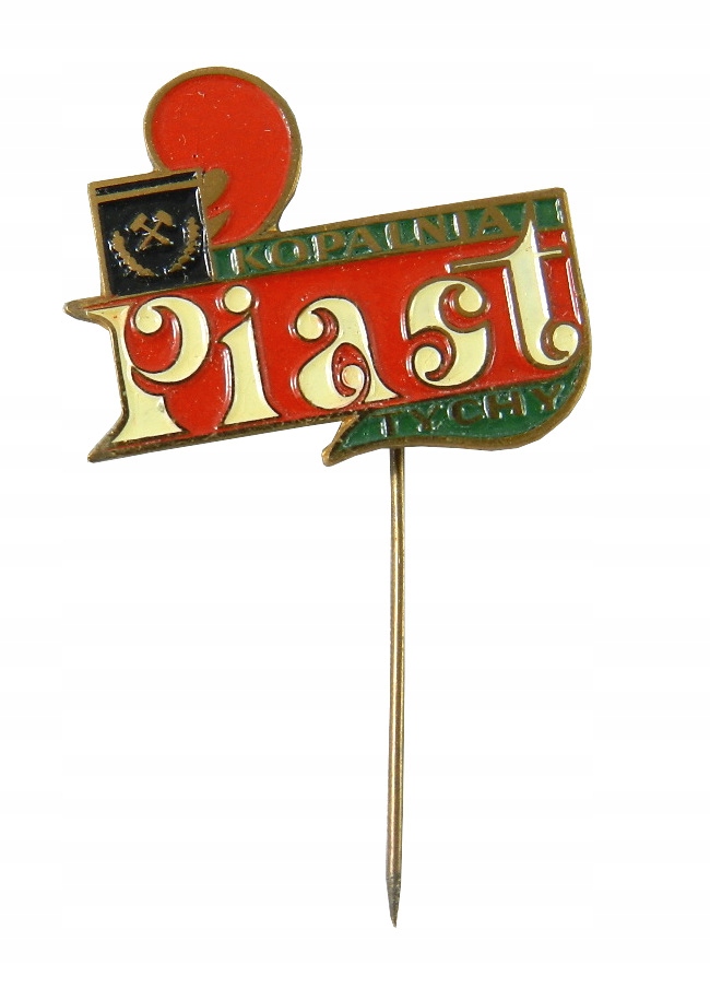 Przypinka „Kopalnia Piast Tychy”