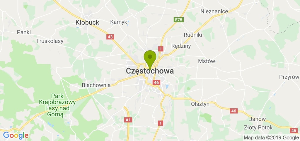 Działka Częstochowa, 890,00 m²