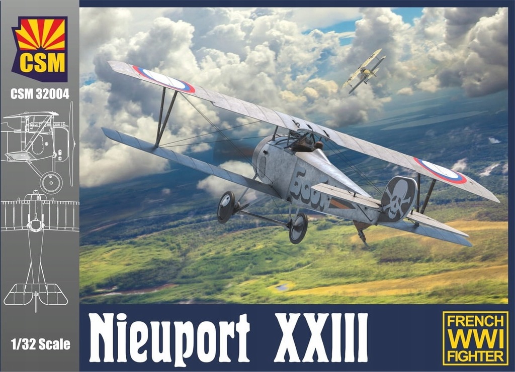 Nieuport XXIII Copper State Models 32004 s. 1/32
