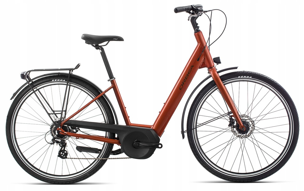 Rower miejski Orbea OPTIMA A20 2020 pomarańczowy