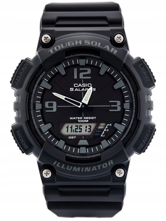 ZEGAREK MĘSKI CASIO AQ-S810W 1A2V (zd044b) - SOLAR