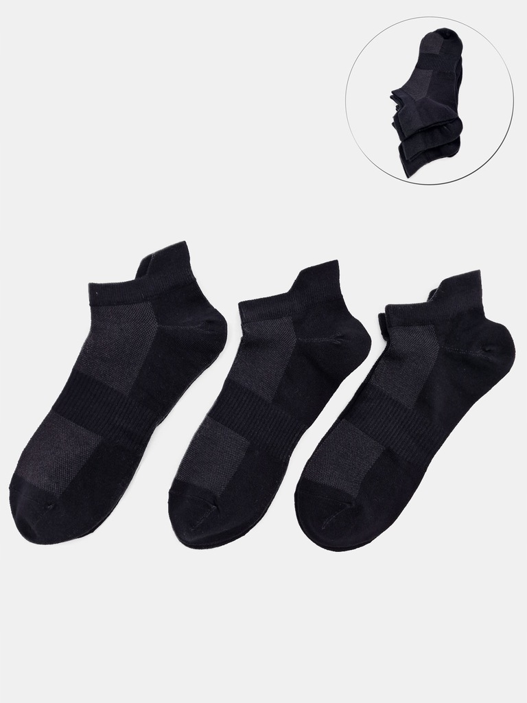 3X SKARPETY STOPKI męskie BAWEŁNA sportowe 39-41