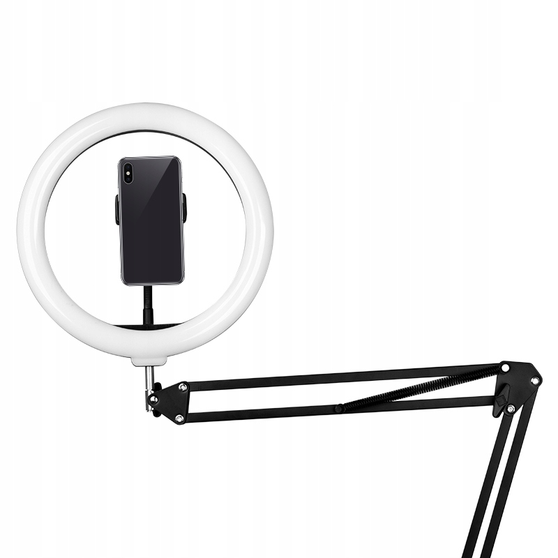 Lampa pierścieniowa Ring light 10' 8W led czarna d