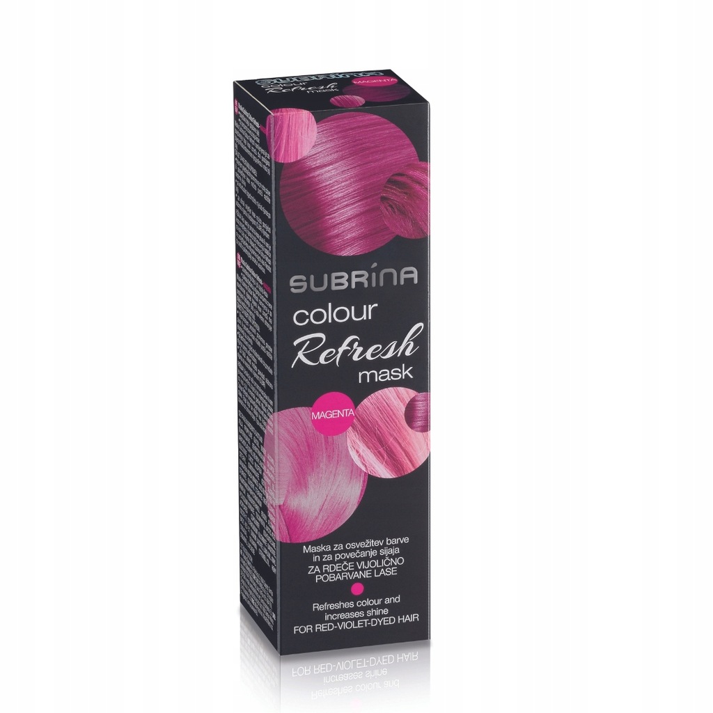 Maska koloryzująca Subrina Fuksja (Magenta) 65 ml 13241738486 oficjalne archiwum Allegro