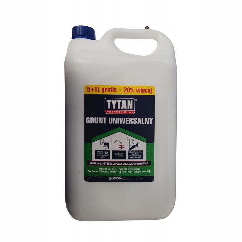 UNI GRUNT PŁYN TYTAN 5L+1L