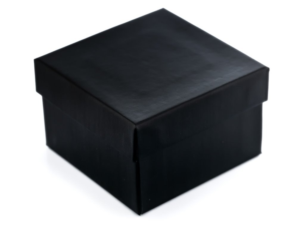 Prezentowe pudełko na zegarek - czarne Inny