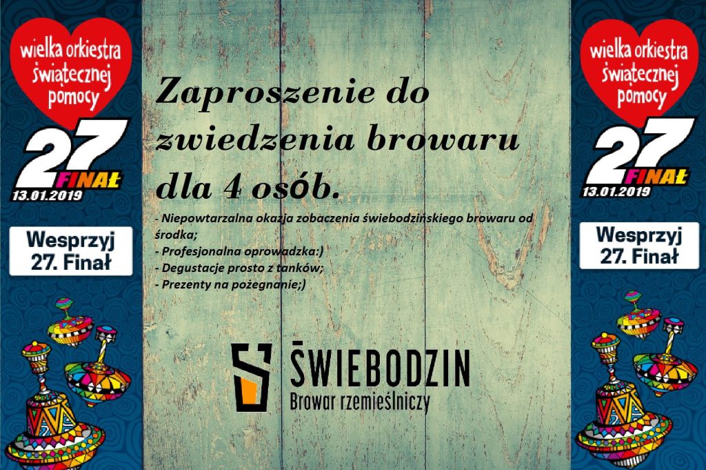 Zaproszenie do Browaru Świebodzin