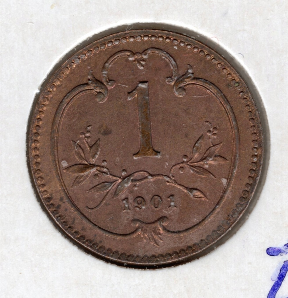 AUSTRIA-1 HALERZ-1901 R-MENNICZY