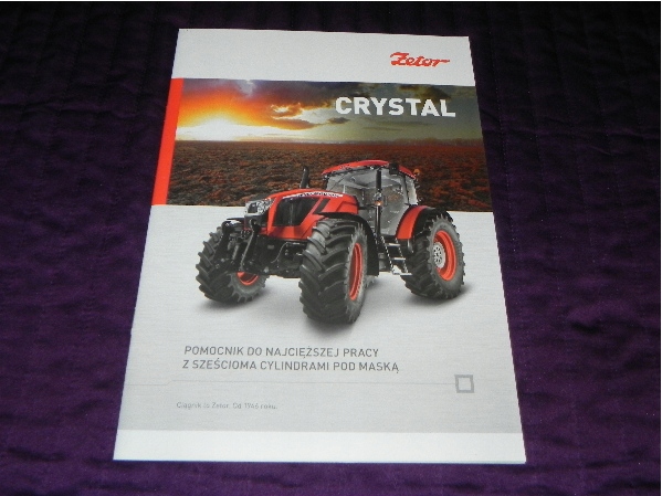 Zetor Crystal cała gama traktor ciągnik