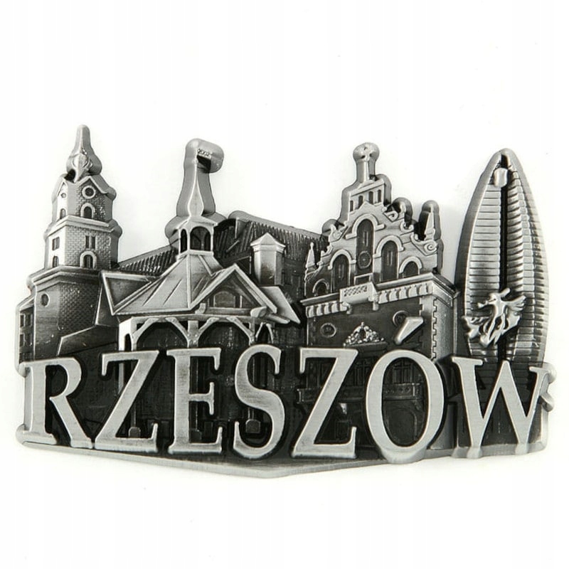 Magnes na lodówkę panorama Rzeszów