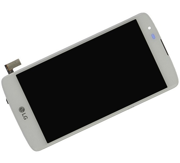 LG K8 K350 K350N K350E Wyświetlacz LCD Ramka Biały