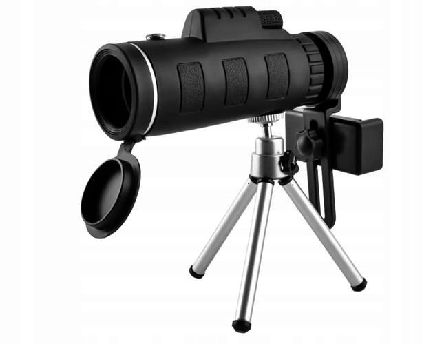 Obiektyw Teleskop Luneta Telefonu Statyw Zoom 50x