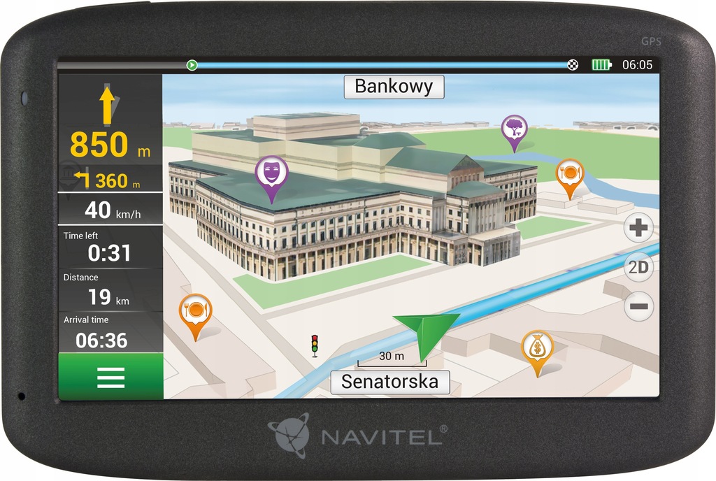 NAWIGACJA GPS NAVITEL F150 5' SKLEP PRODUCENTA