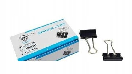 SPINACZ CLIP 25MM 12SZT