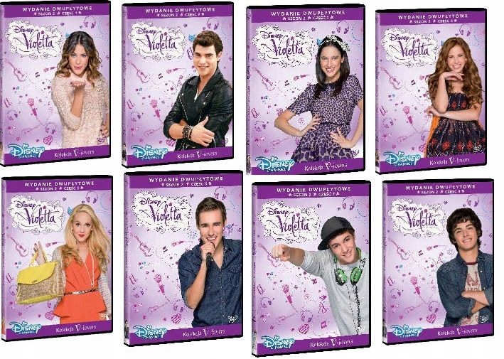 VIOLETTA, SEZON 2, PAKIET (16 DVD)
