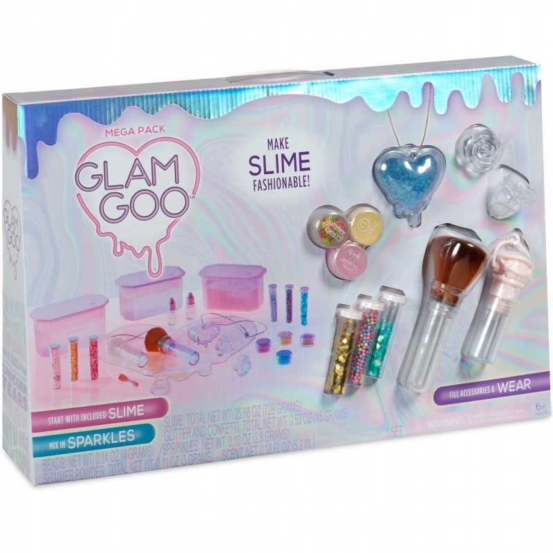 Glam Goo Zestaw Slime Mega Pack