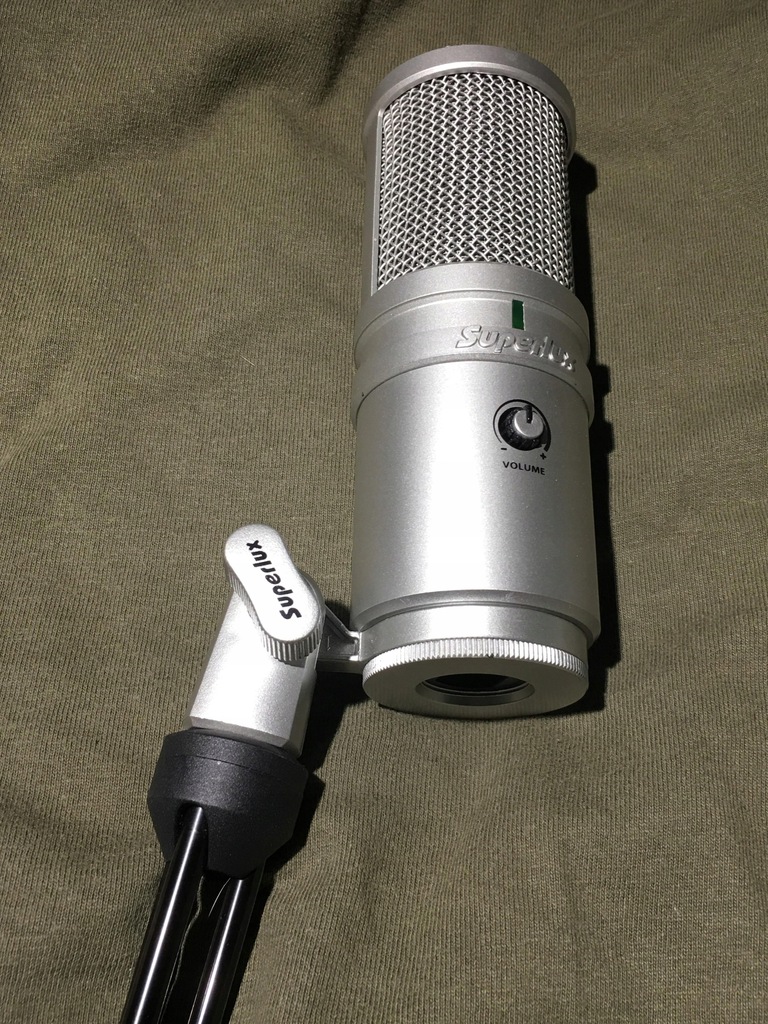 MIKROFON POJEMNOŚCIOWY SUPERLUX E205U USB