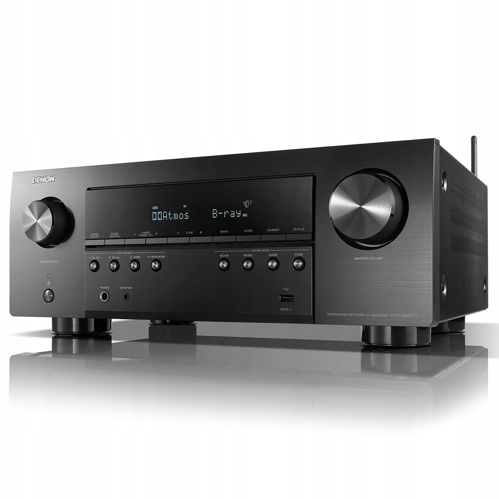 Купить Ресивер для домашнего кинотеатра Denon AVR-S960H 7.2 8K: отзывы, фото, характеристики в интерне-магазине Aredi.ru