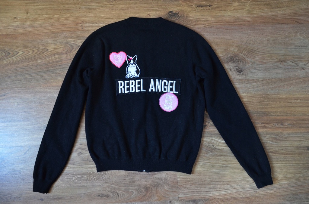 MOHITO Rebel Angel sweter bluza bomberka XXS