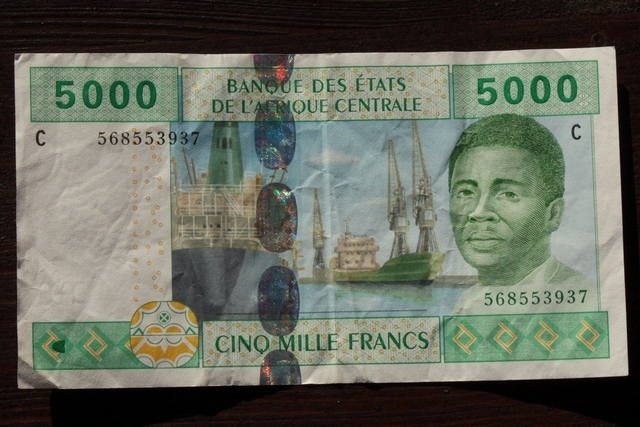 5000 franków Centralnej Afryki (XAF) - dla WOŚP