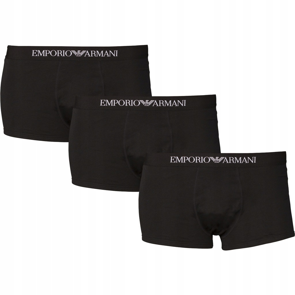 Męskie Bokserki EA7 EMPORIO ARMANI 3PACK MAN K [M]