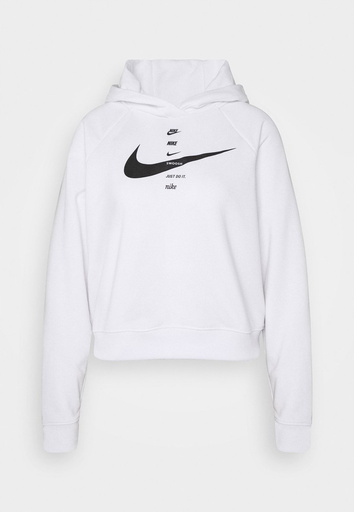 NIKE BLUZA BIAŁA Z KAPTUREM DAMSKA Z LOGO XS 1BGC