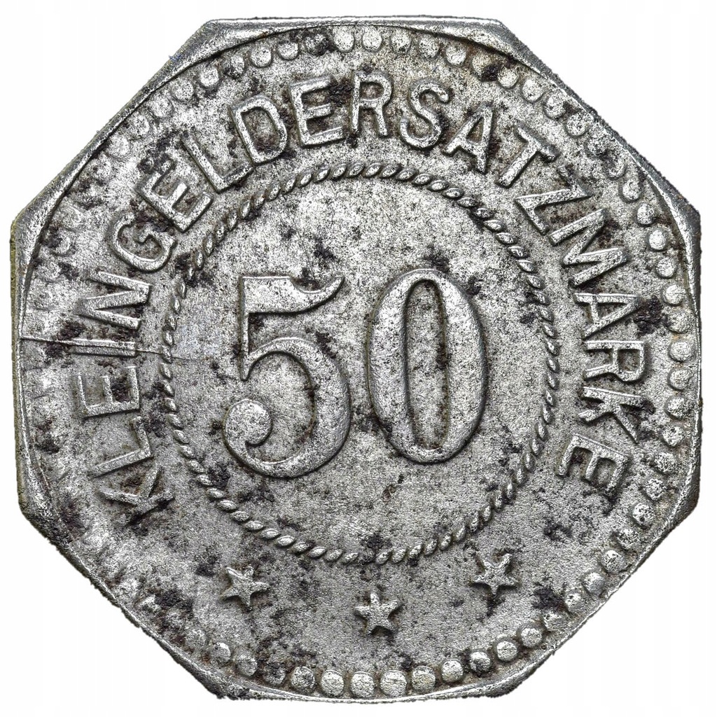 NOTGELD, 50 Pfennig 1917 Riesenburg - Prabuty