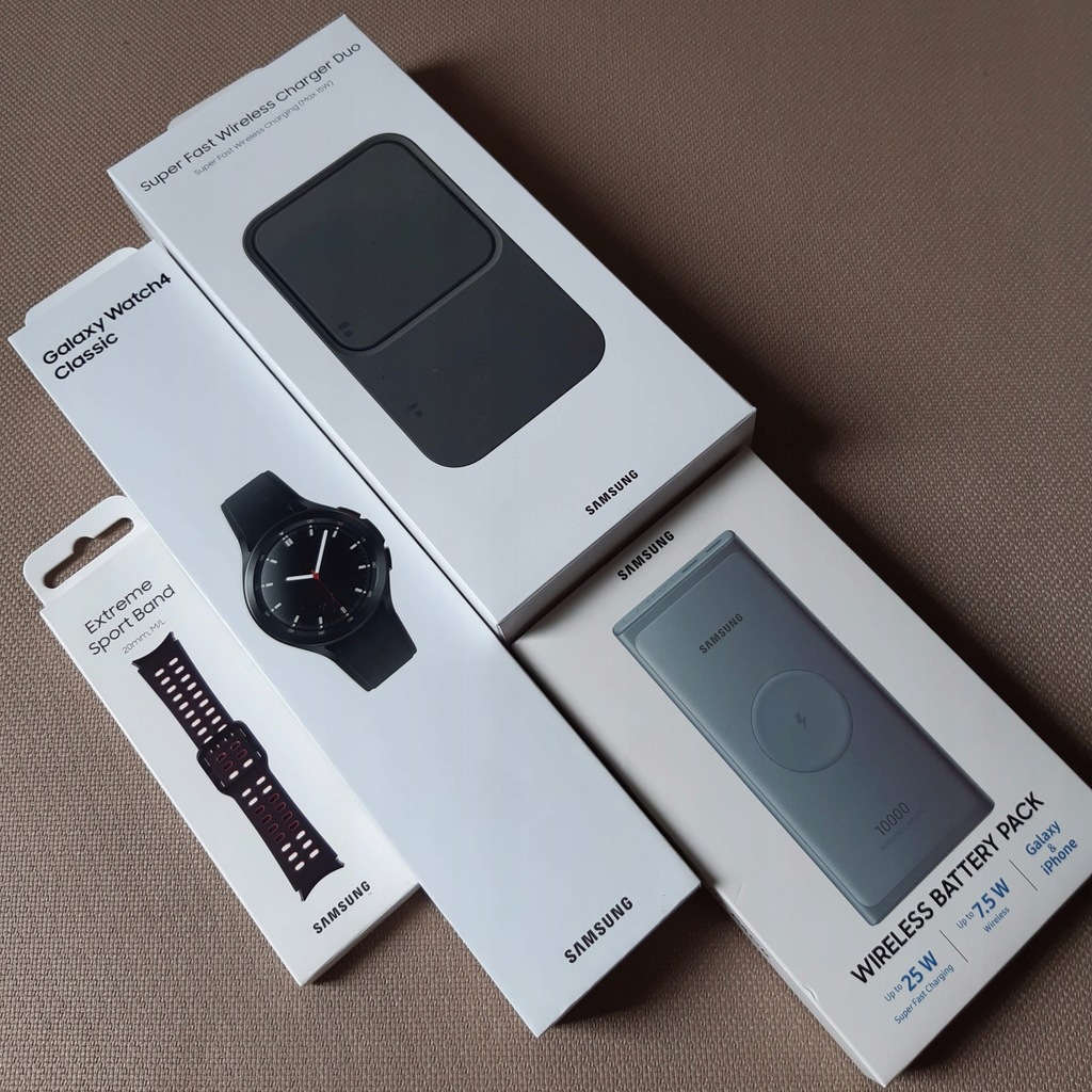 Samsung Galaxy Watch 4 Classic 46mm + akcesoria 12188642024