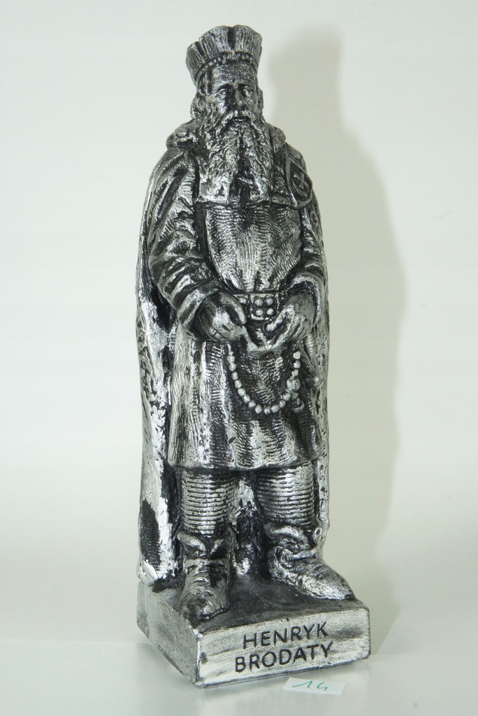 Figurka (14) Poczet królów i rycerzy / Henryk Brodaty
