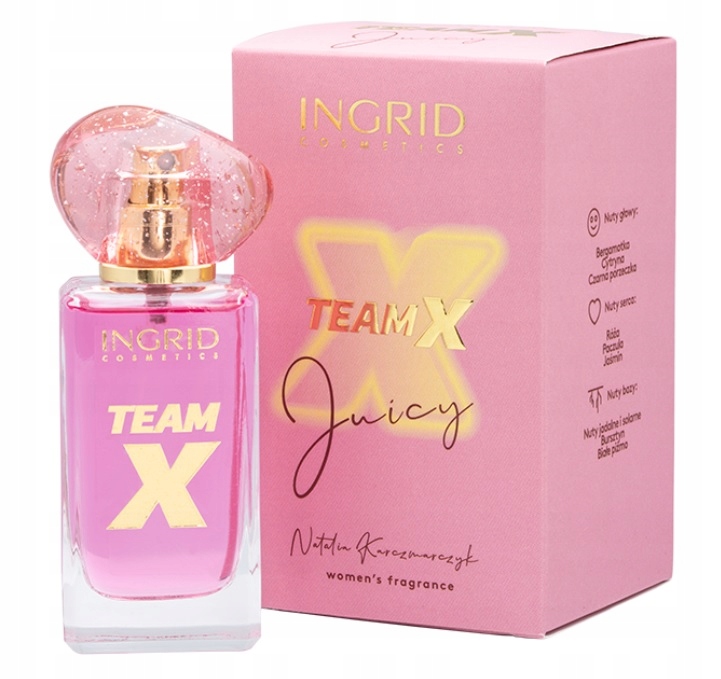 INGRID TEAMX TEAM X JUICY NATSU WODA PERFUMOWANA