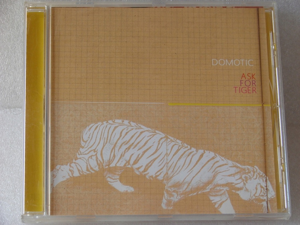 Domotic – Ask For Tiger CD France BDB+