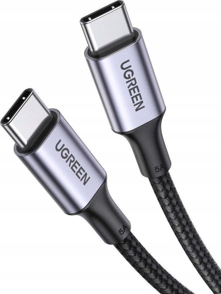 Kabel USB Ugreen USBC USBC 1 m Czarny (70427B)