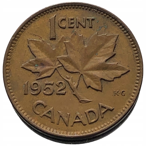 53326. Kanada - 1 cent - 1952r.