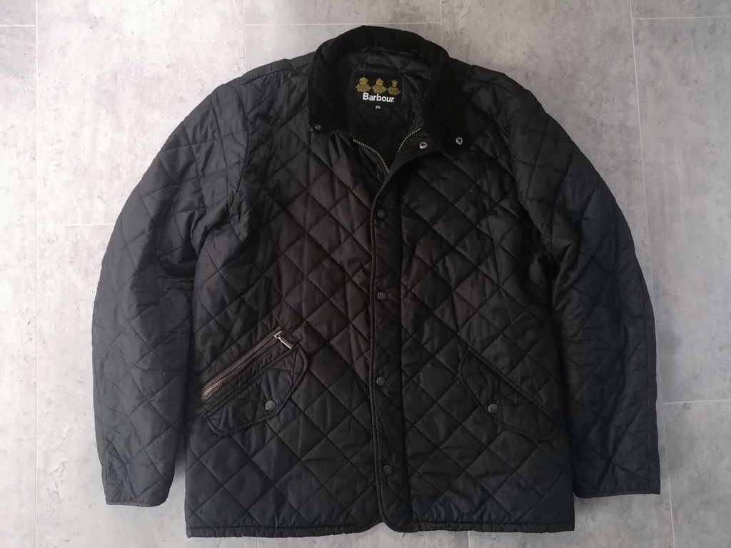 BARBOUR Pikowana Elegancka Lekka Kurtka r. XXL