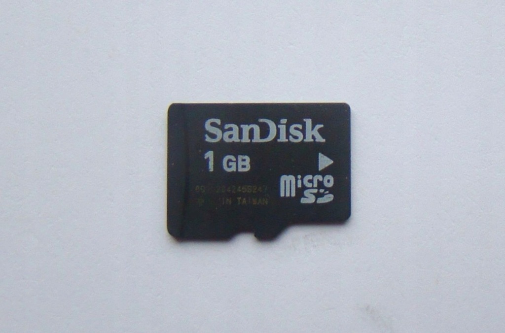 Karta pamięci micro SD 1 GB San Disk