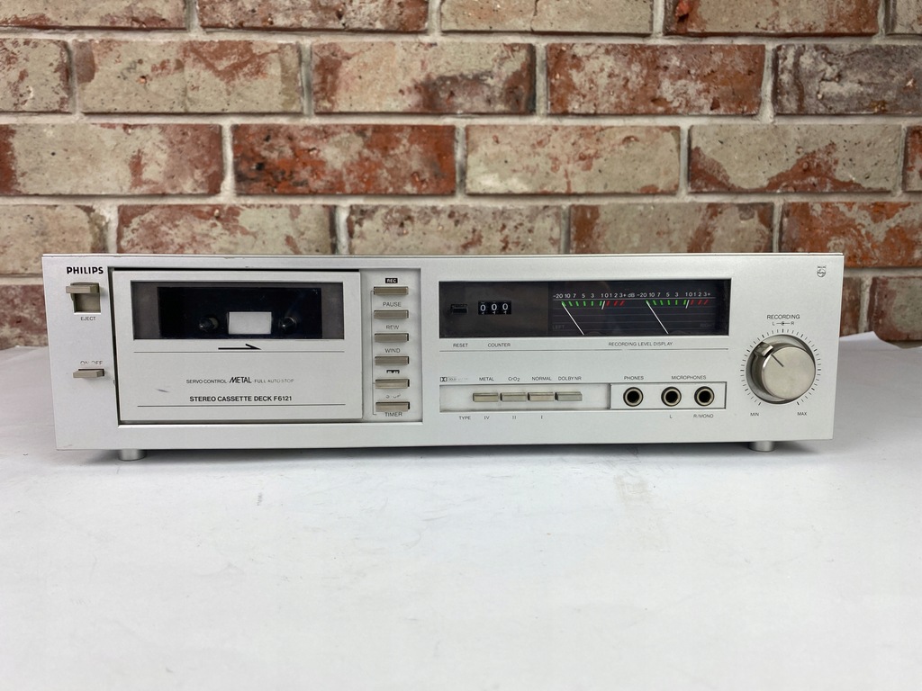 Philips F6121 Cassette deck odtwarzacz kaset