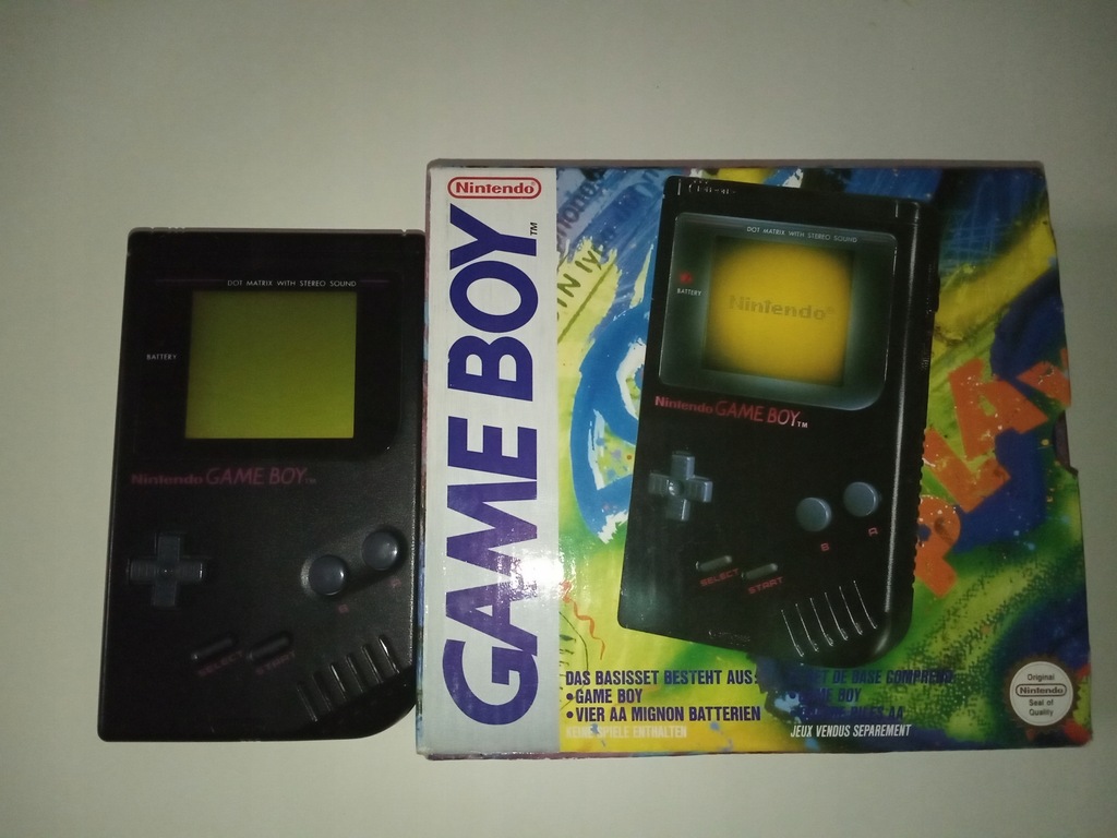 Gameboy Classic CZARNY BOX OKAZJA SZOK!!!