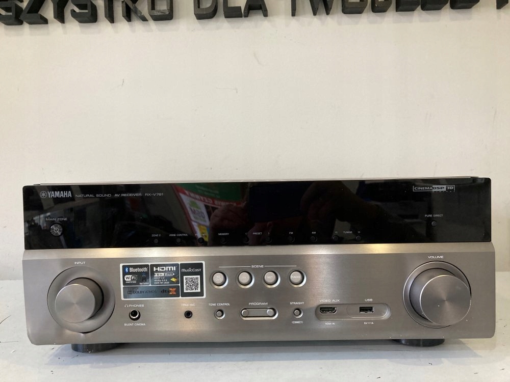 Amplituner YAMAHA RX-V781 Czarny - 12766812047 - oficjalne