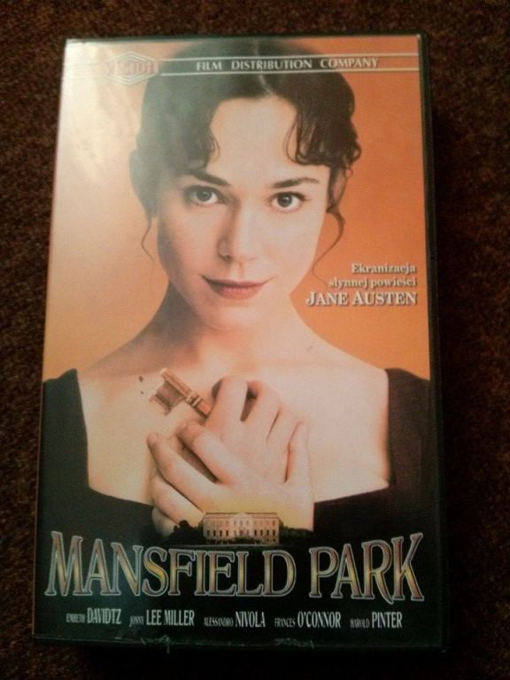 Mansfield Park film VHS