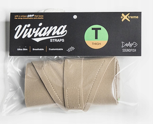 Pas na udo Viviana Extreme Thigh Strap - beżowy