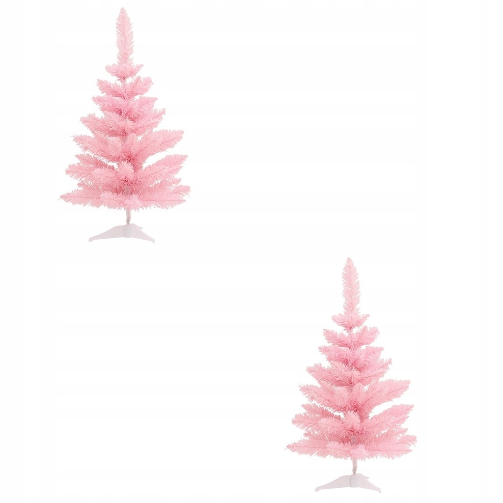 2x Artificial Christmas Tree Desktop Ornament