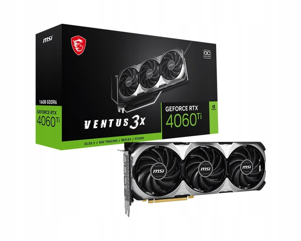 Karta graficzna GeForce RTX 4060 Ti Ventus 3X 16G