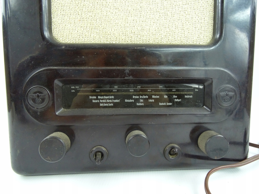 RADIO NIEMIECKIE 1938 ROK SWASTYKA KOMPLETNE 9744945362 oficjalne