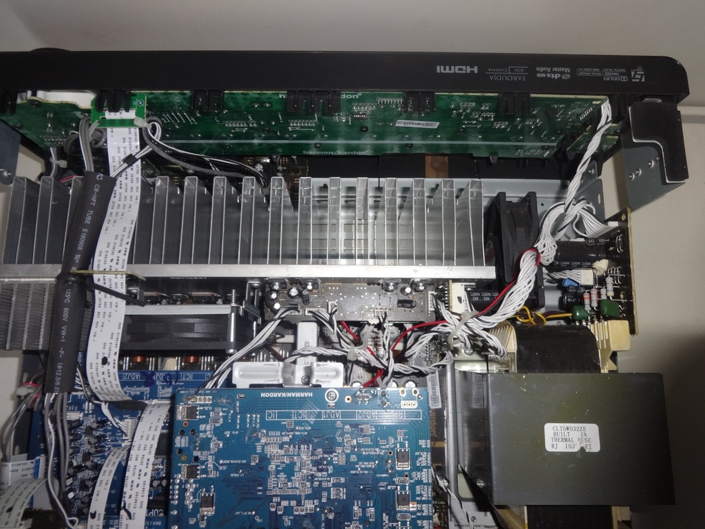 HARMAN KARDON AVR 255 USZKODZENIE PROTECT DSP HDMI 7175195890