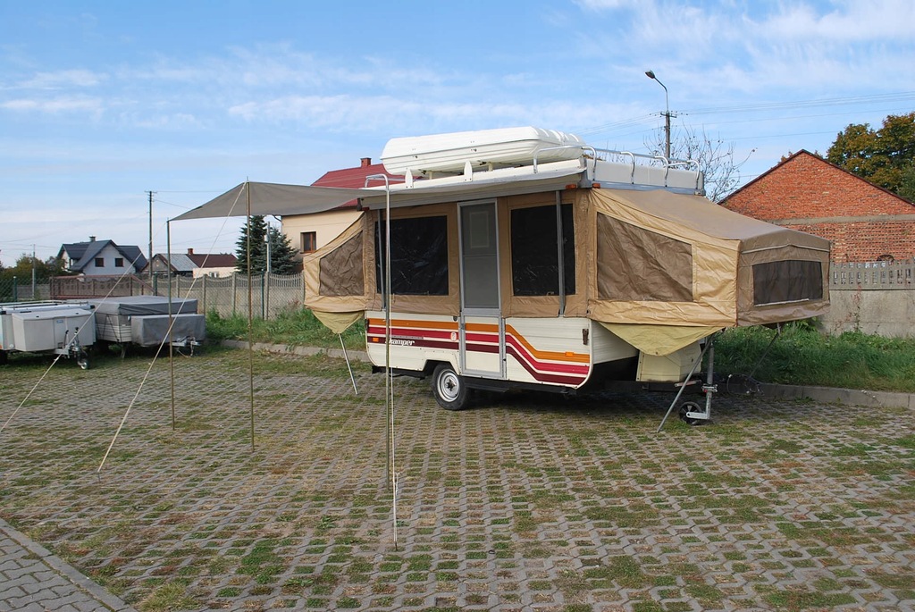 SKAMPER 1985 R!!! PRZYCZEPA KEMPINGOWA NAMIOTOWA