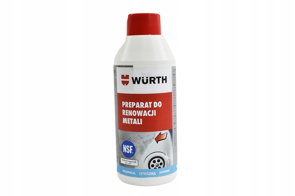 WURTH PREPARAT DO RENOWACJI POLEROWANE METALU