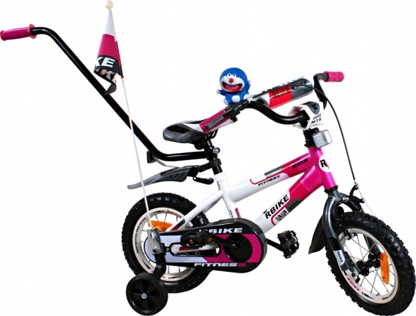 Rower BMX Rbike 12" white-purple