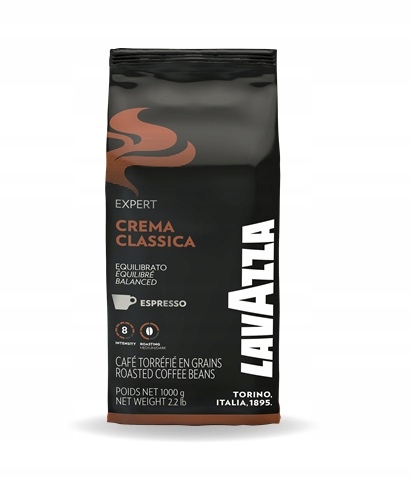 LAVAZZA EXPERT CREMA CLASSICA 1KG, ZIARNISTA