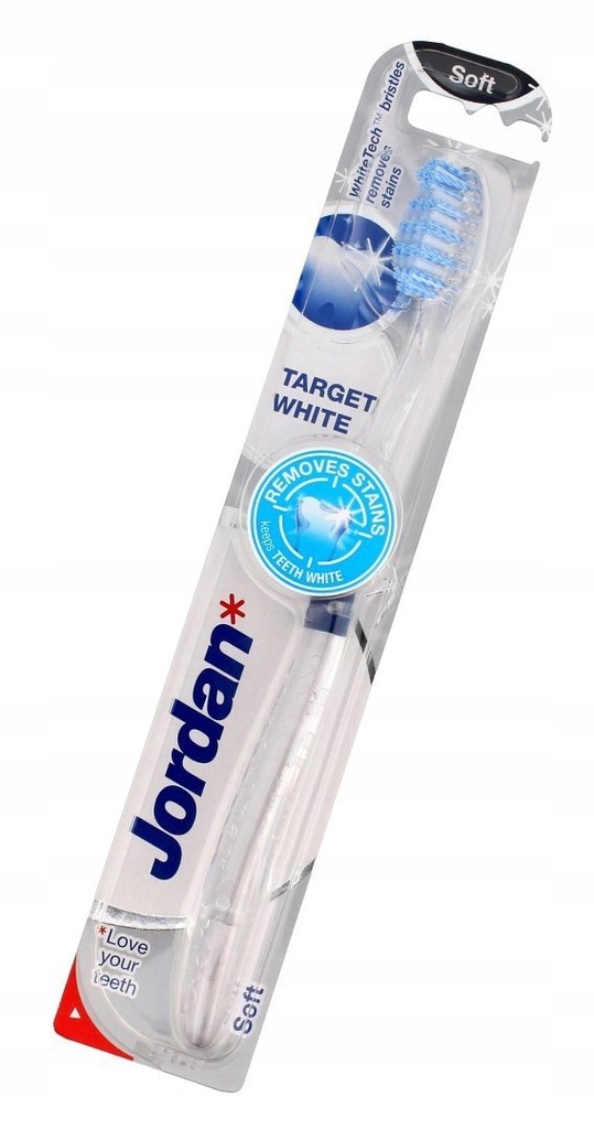 Jordan Szczoteczka do zębów Target White soft - mi